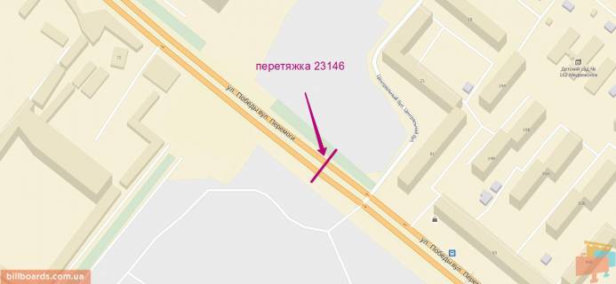 Нестандарт  у Запоріжжі ул.Победы (Вознесеновский рынок) схема